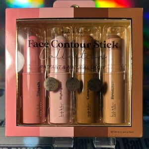 Nicole Miller Face Contour Stick Set - Blush, Highlight, Contour, Bronze